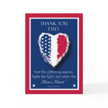 Lycklig veteranernas dag för Pappa, Heros hjärta