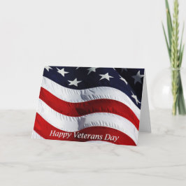 Lycklig veterans Day Kort