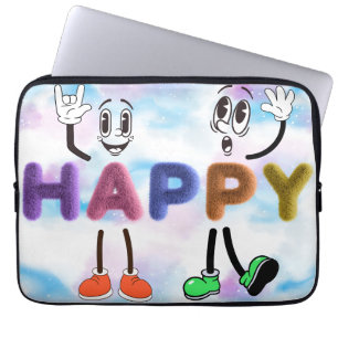 Lycklig Vibes Laptop Fodral