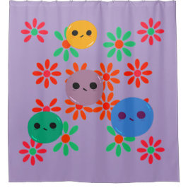 Lycklig Vibes Shower Curtain!