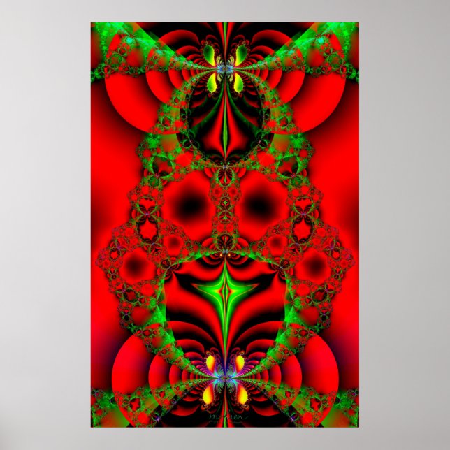 Lycklig Viking Poster (Framsidan)