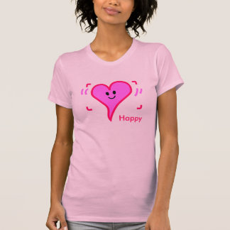 Lycklig vinkar T-tröja 2 Tee Shirt