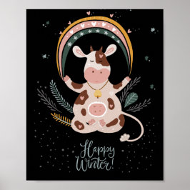 lycklig vinter poster