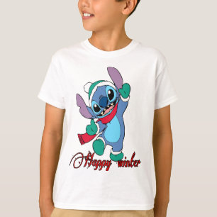Lycklig vintersäsong t shirt