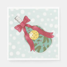 Lycklig Volleydays Pickleball Thmet Helgdag Napkin