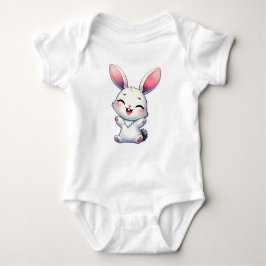 Lycklig Watercolor Bunny T Shirt