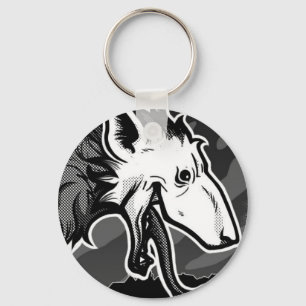 Lycklig Werewolf Keychain Nyckelring