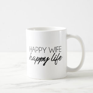 Lycklig Wife Lycklig Life Kaffemugg