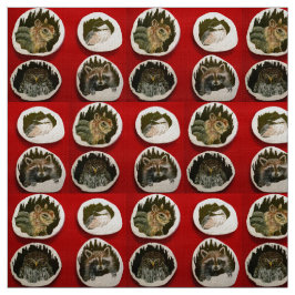 Lycklig Winter Friends Tyg