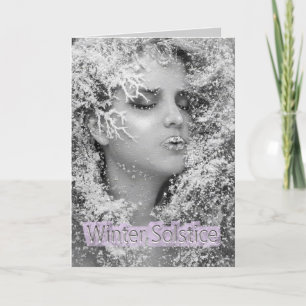 Lycklig Winter Solstice! Helgkort