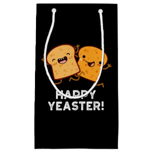 Lycklig Yeaster Funny Bread Puns Mörk BG