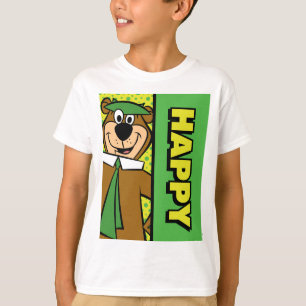 Lycklig Yogi Bear T Shirt