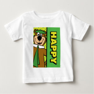 Lycklig Yogi Bear T Shirt