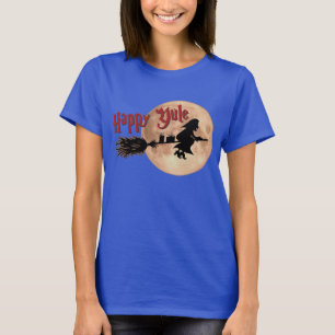 Lycklig Yule Witch Tee