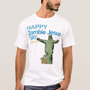 Lycklig ZombieJesus dag T Shirt
