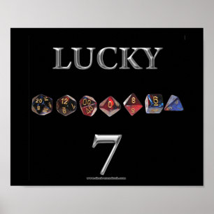 Lyckliga 7 poster