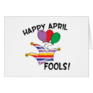 Lyckliga April dumbommar Hälsningskort