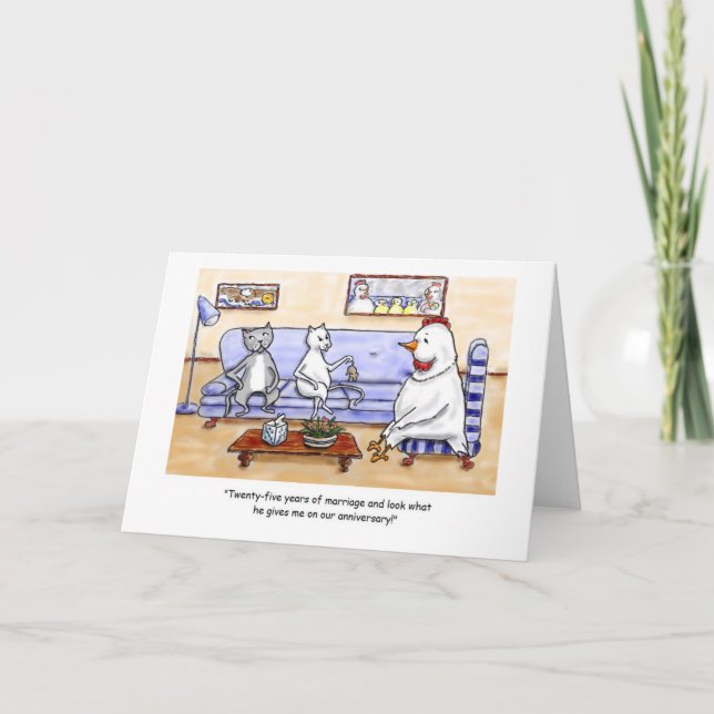 Lyckliga årsdagkatter kort (Framsida)