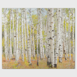 Lyckliga aspen presentpapper