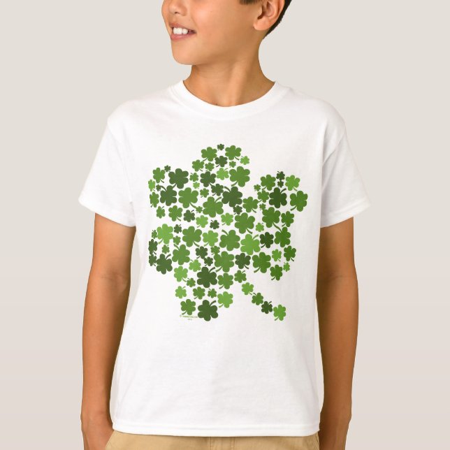 Lyckliga berlockShamrocks Tee (Framsida)