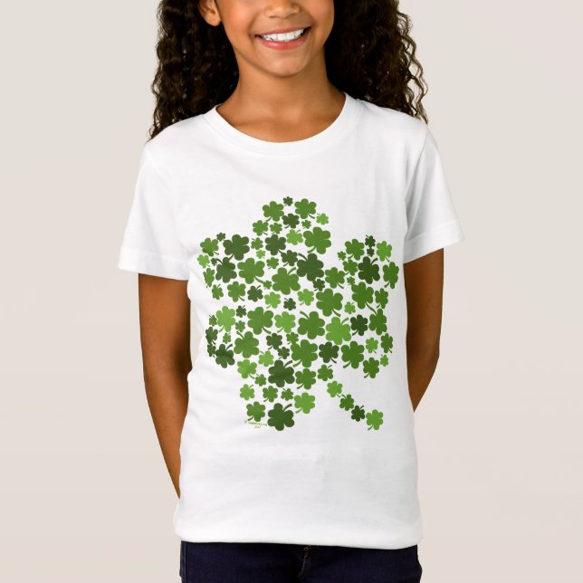 Lyckliga berlockShamrocks Tee (Framsida)