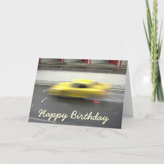 Lyckliga Birtday Kort (Framsida)