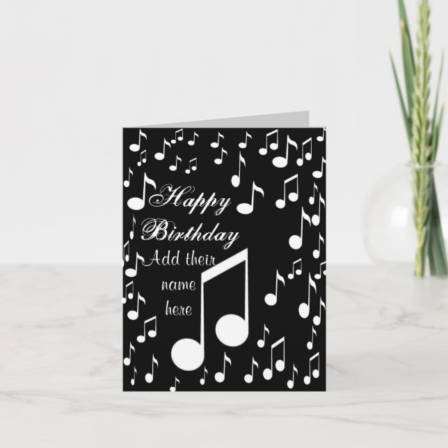 Lyckliga Birthday_Card Kort (Framsida)