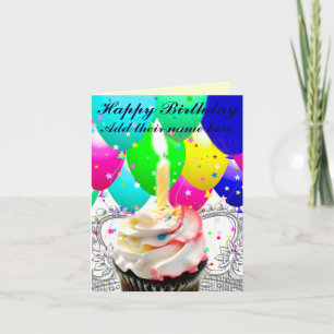 Lyckliga Birthday_ Kort