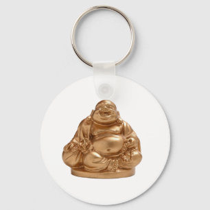 Lyckliga Buddha Nyckelring