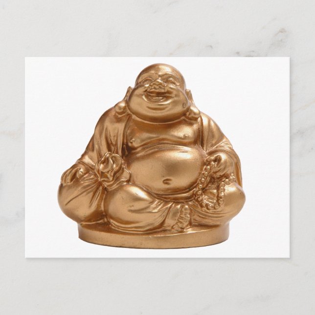 Lyckliga Buddha Vykort (Framsida)