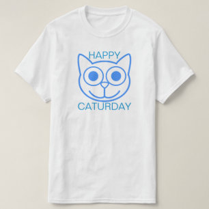 Lyckliga Caturday T-shirt