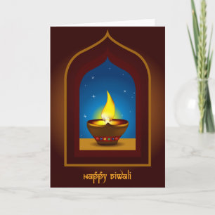 Lyckliga Diwali Kort