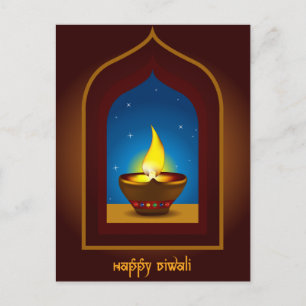 Lyckliga Diwali Vykort