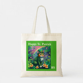 Lyckliga Djur i Förklädnad - St. Patrick's Day Kul Tygkasse