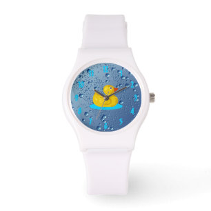 Lyckliga Ducky regnar tappar Armbandsur