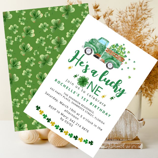 Lyckliga Ettårs Födelsedagsfest Inbjudan (Skapare uppladdad)