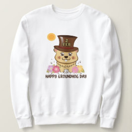 LYCKLIGA FEB 2 FÖR GROUNDHOG-DAG KVINNOR T SHIRT