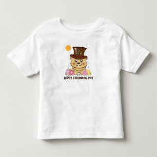 LYCKLIGA FEB 2 FÖR GROUNDHOG-DAG UNGAR T SHIRT