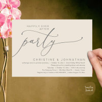 Lyckliga För Evigt Fest, Bröllopsmiddag Dansande