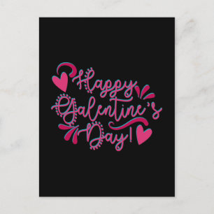 Lyckliga Galentines dag Helg Vykort