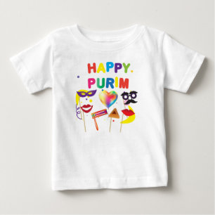 Lyckliga gåvor för helgdag för party för Purim T Shirt