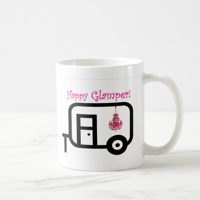 Lyckliga Glamper! Kaffemugg (Höger)