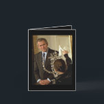 Lyckliga Hanukah från George W. Bush Helgkort<br><div class="desc">Detta avbildar sprickor som jag för något resonerar upp.  Det är i det offentliga området,  artighet av Vita huset.

Ifrågasätter? Regella@Rocketmail.com</div>