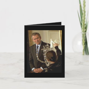 Lyckliga Hanukah från George W. Bush Helgkort