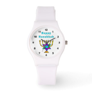 Lyckliga Hanukkah Armbandsur