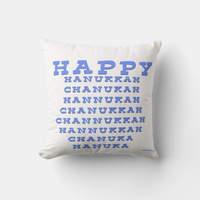 LYCKLIGA HANUKKAH CHANUKAH HANUKKAH KUDDER KUDDE (Framsida)
