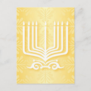 Lyckliga Hanukkah Helg Vykort