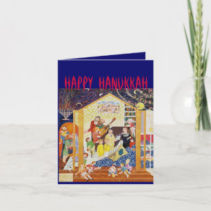 LYCKLIGA HANUKKAH HELGKORT