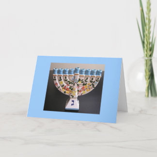 Lyckliga Hanukkah Helgkort