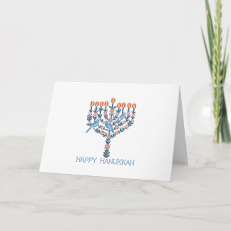 Lyckliga Hanukkah Helgkort
